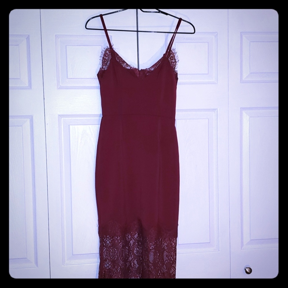 Misguided Midi Dress